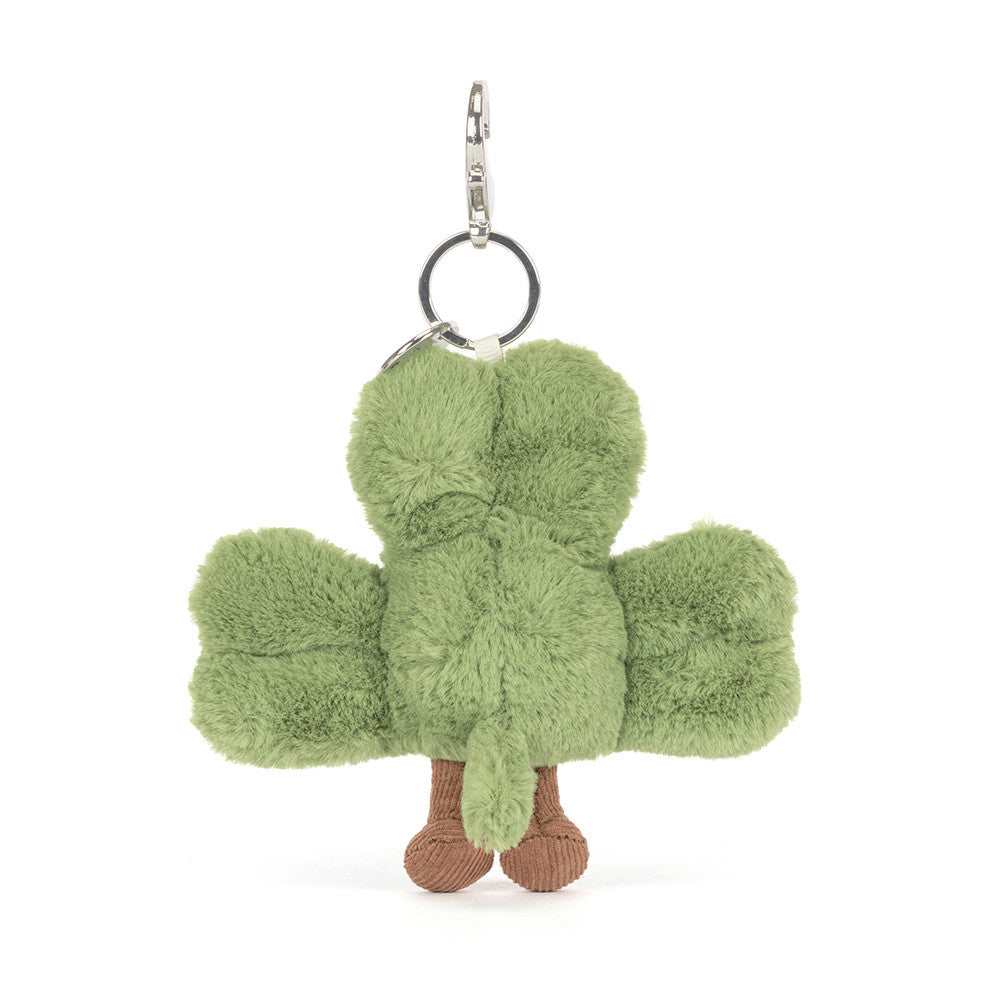 AMUSEABLES SIOFRA SHAMROCK BAG CHARM GREEN
