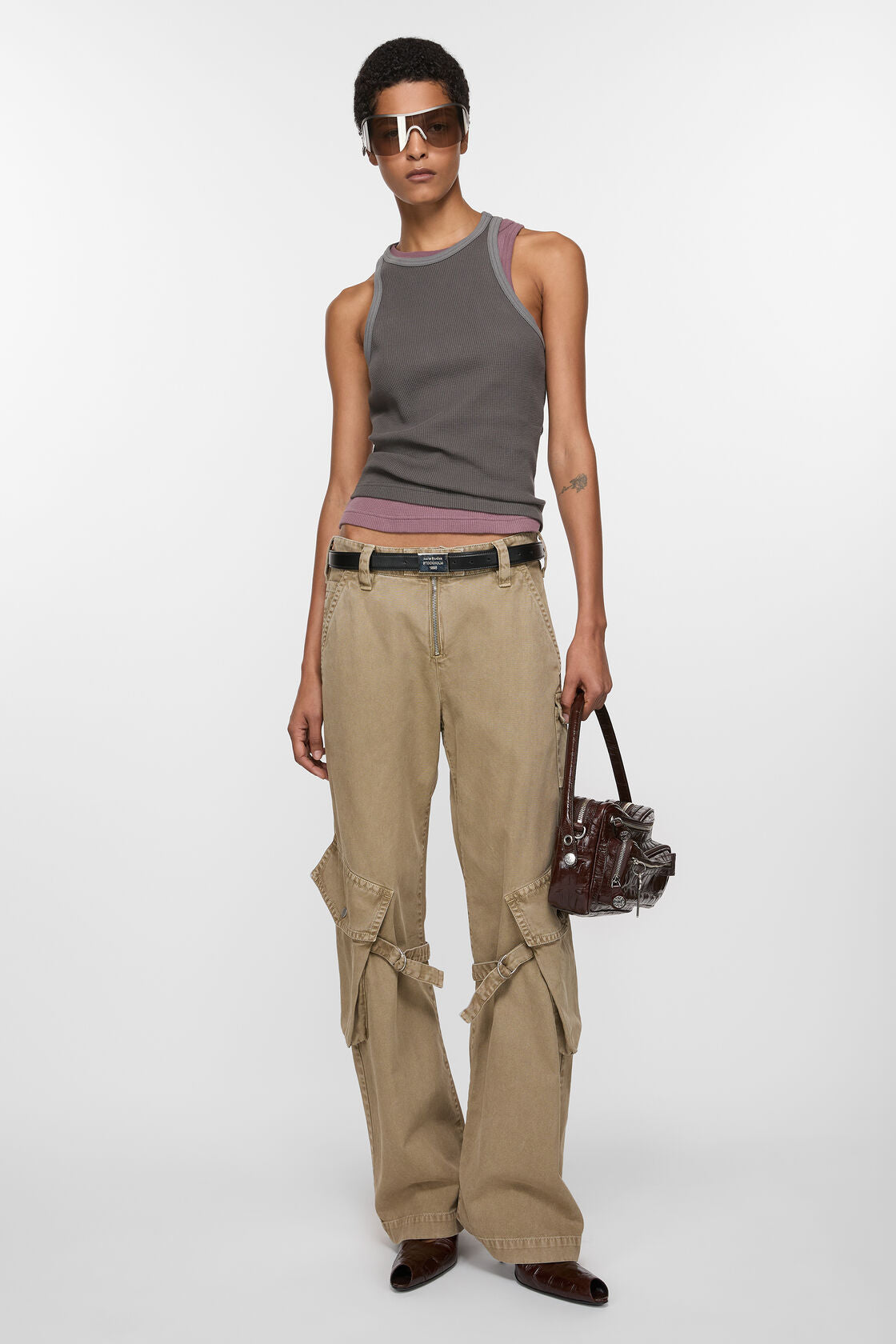 CASUAL TROUSER WASHED BEIGE