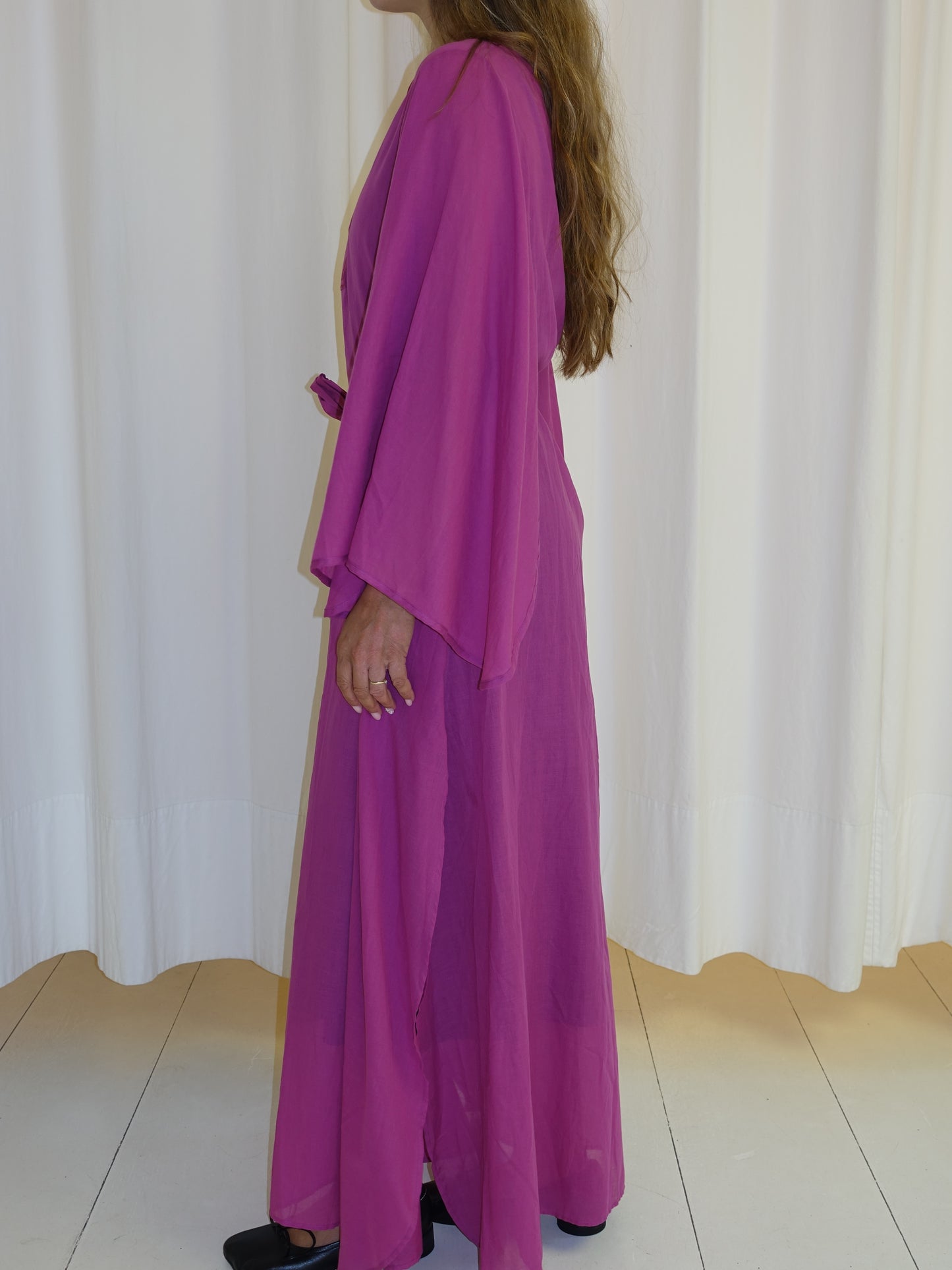 ANASTASIA DRESS FUCHSIA