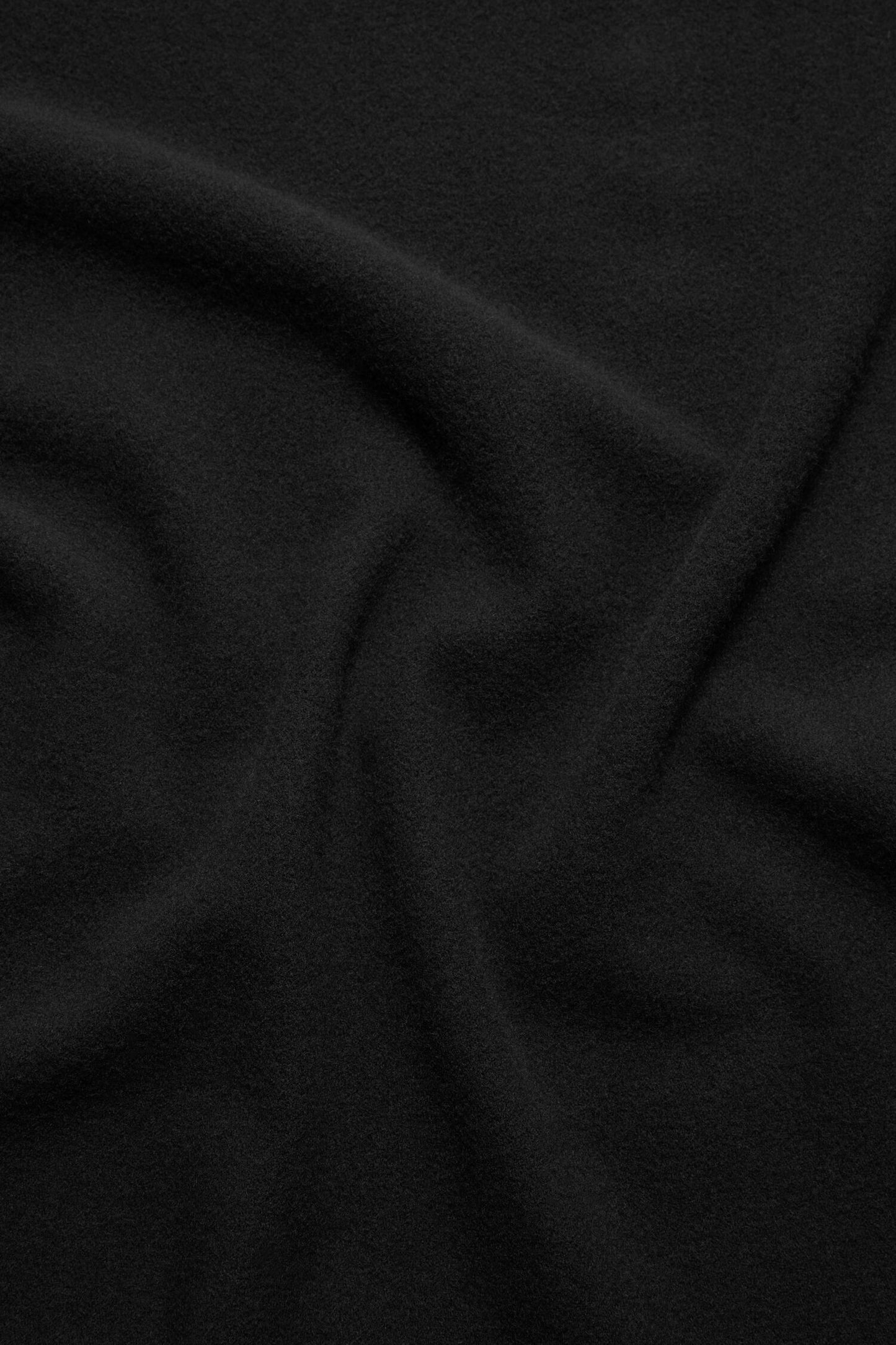 WOOL SCARF BLACK SMALL