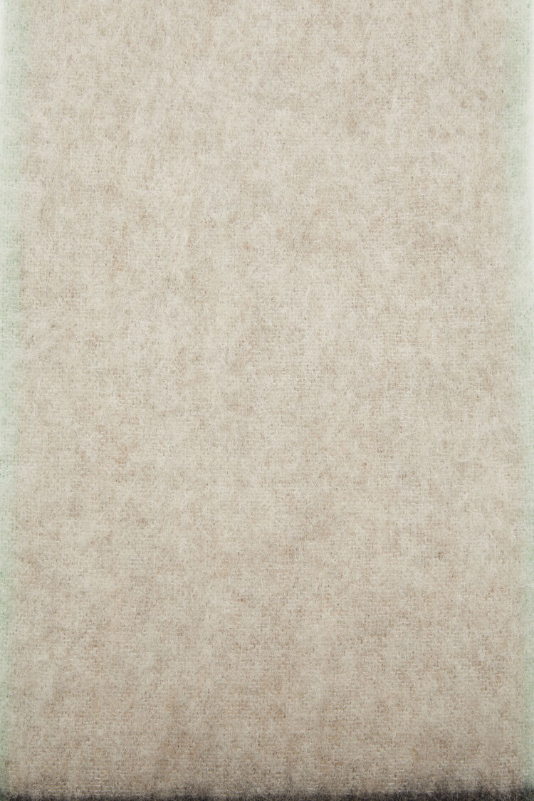 WOOL SCARF BEIGE/GREY