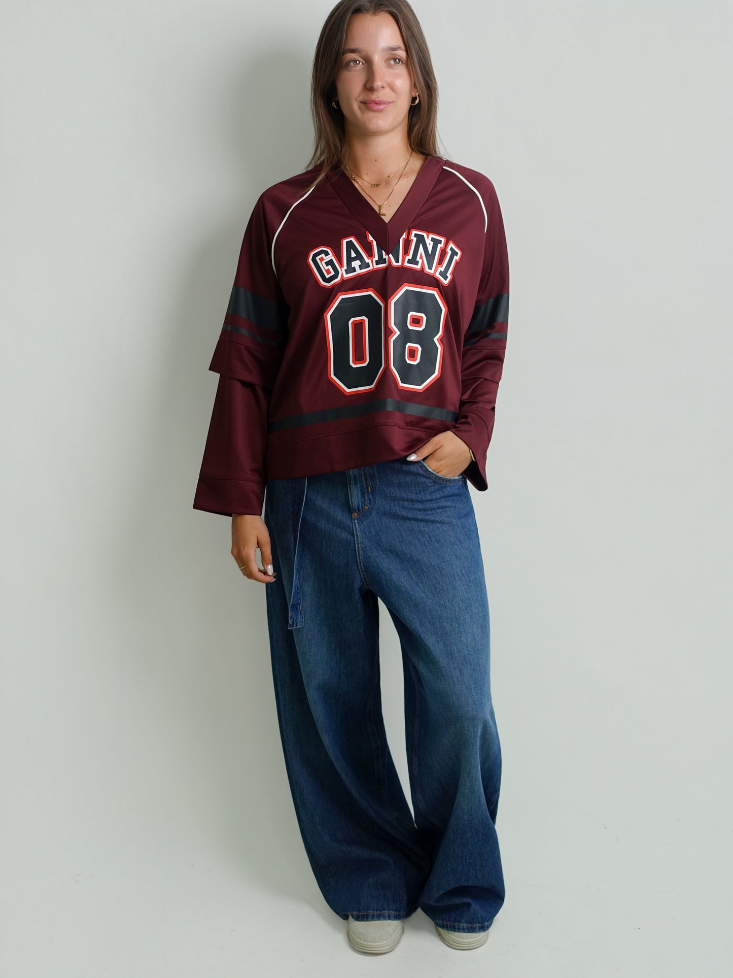 CYCORA DOUBLE LAYERED LONGSLEEVE PORT ROYALE