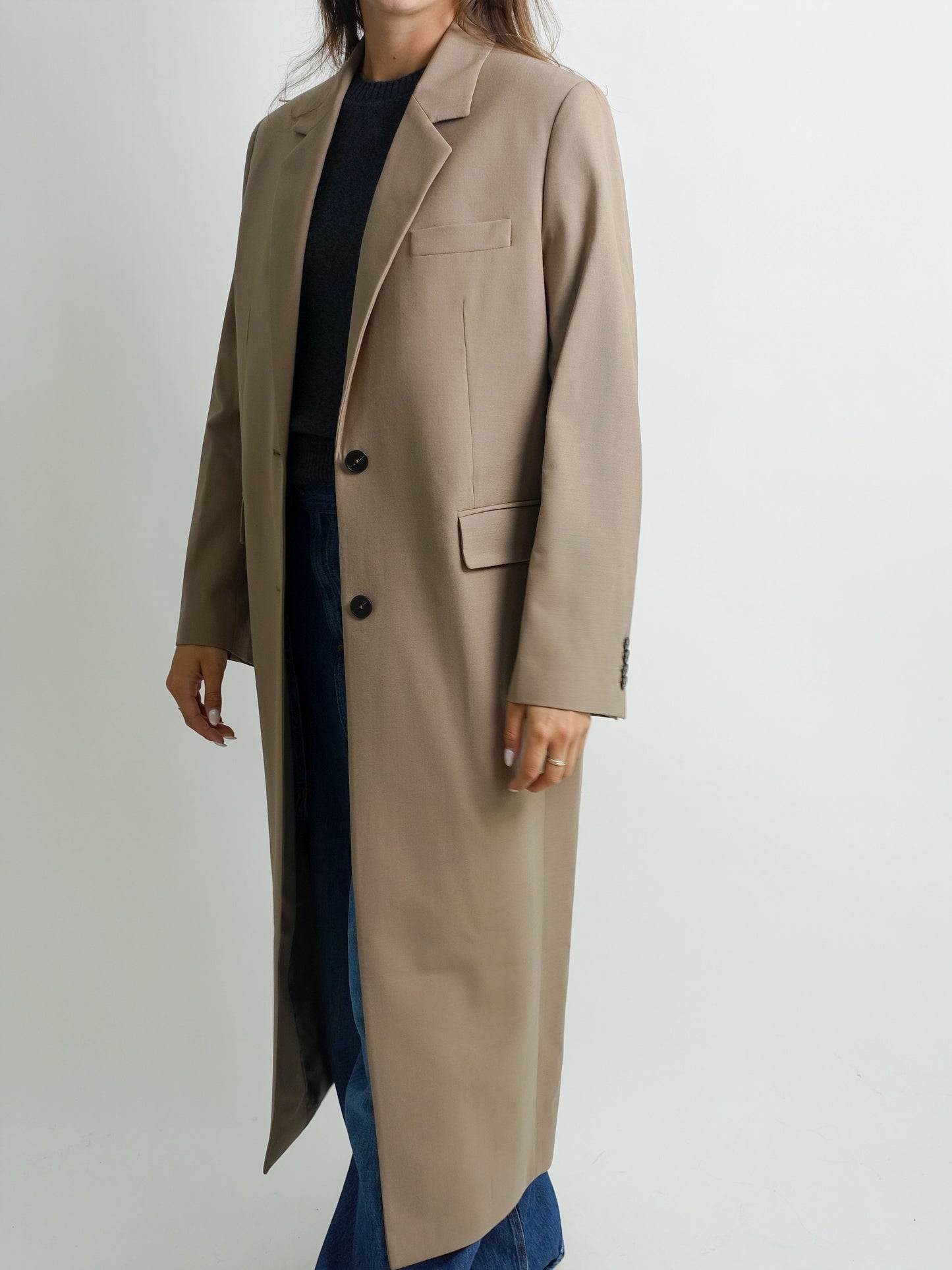 BLAZER COAT HAZEL BEIGE