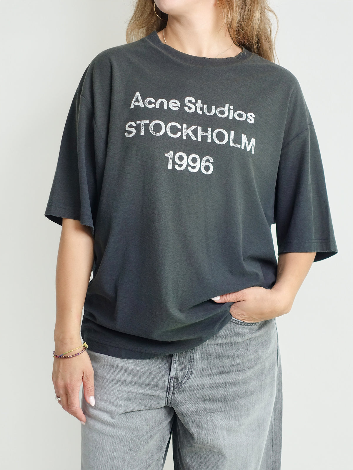 T-SHIRT FADED BLACK