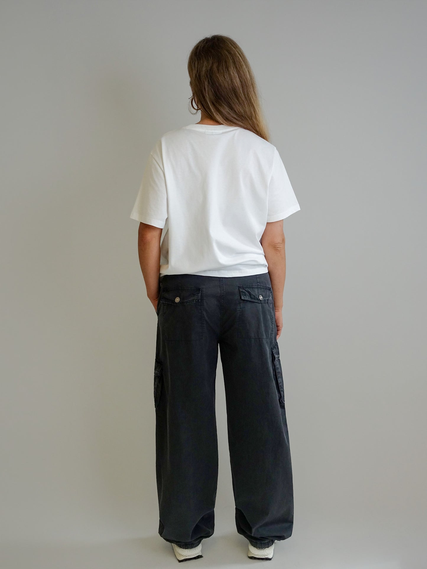 BASIC JERSEY CHERRY RELAXED T-SHIRT BRIGHT WHITE