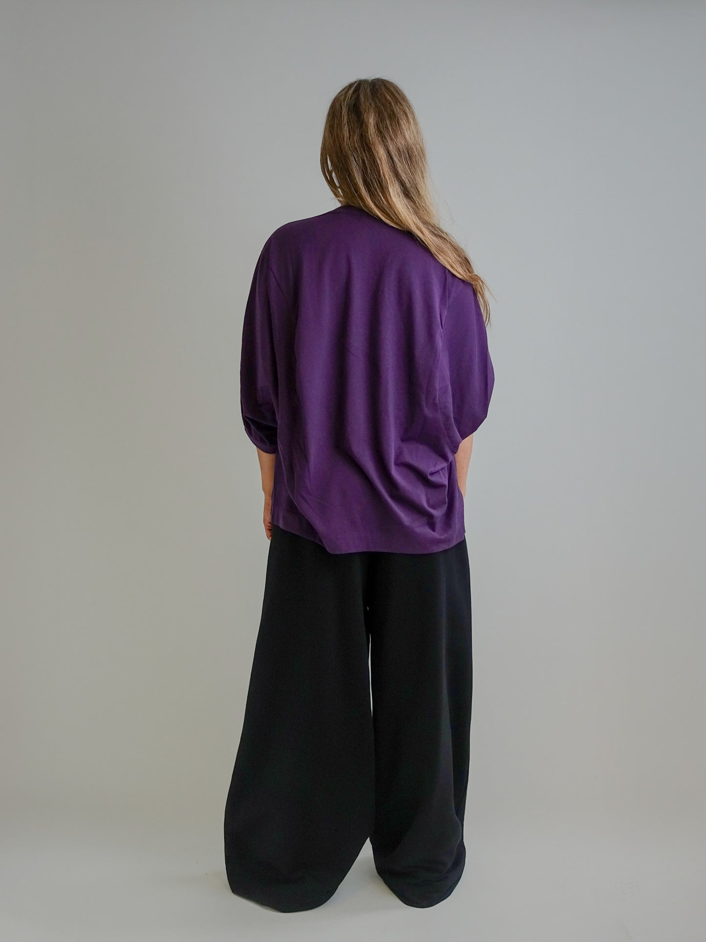 HERISSA T-SHIRT DARK PURPLE