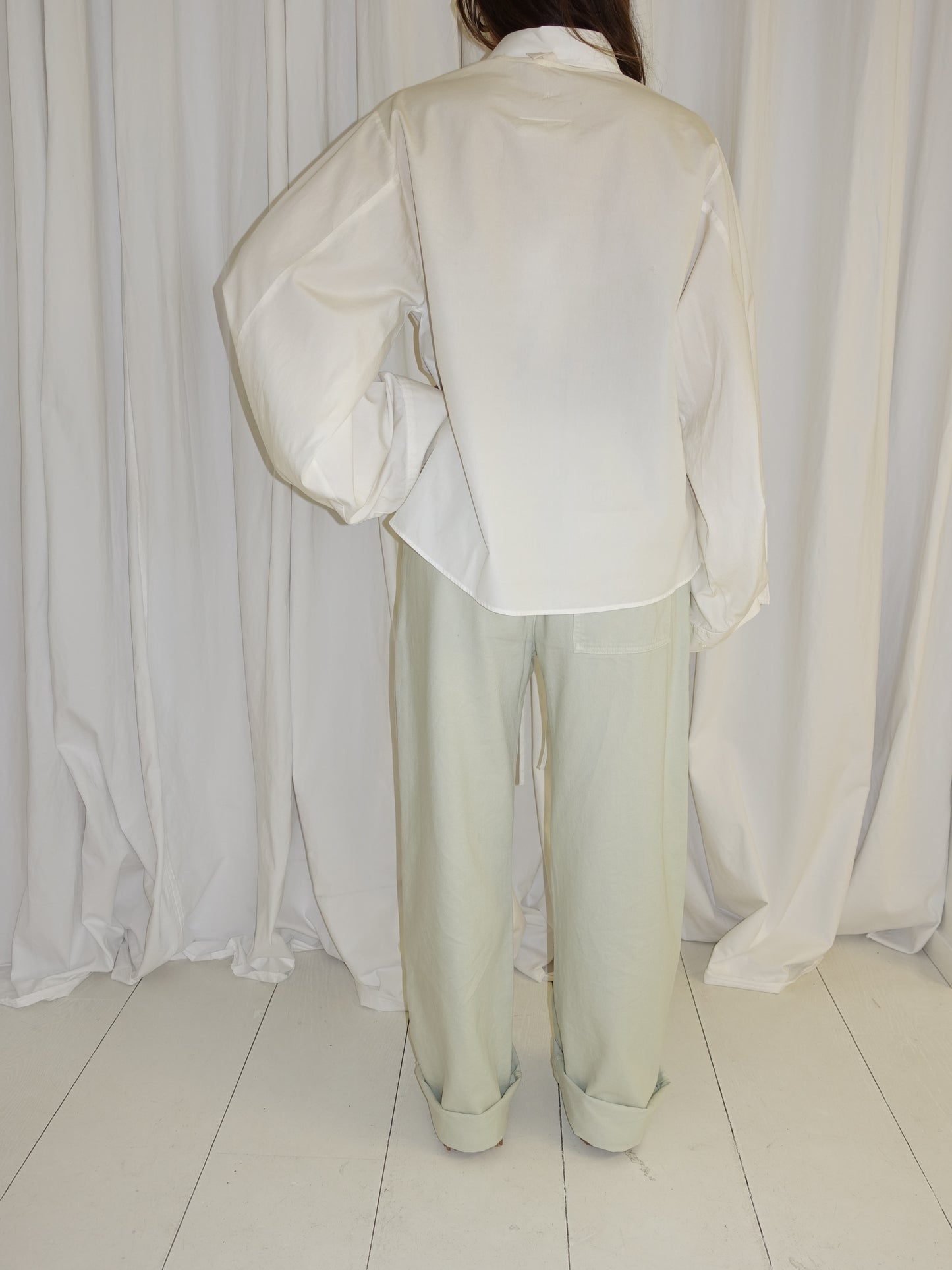 LONG-SLEEVED SHIRT OFF WHITE