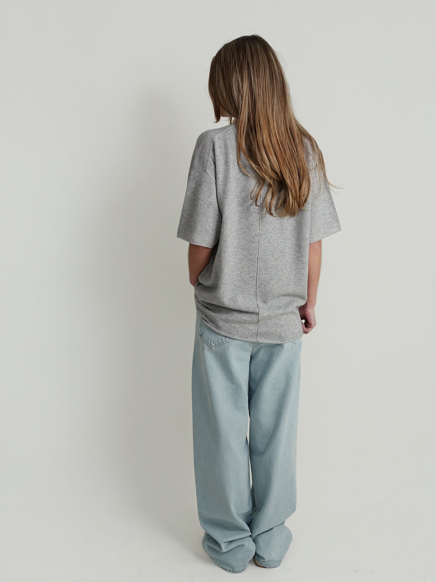 T-SHIRT LIGHT GREY RHEA121