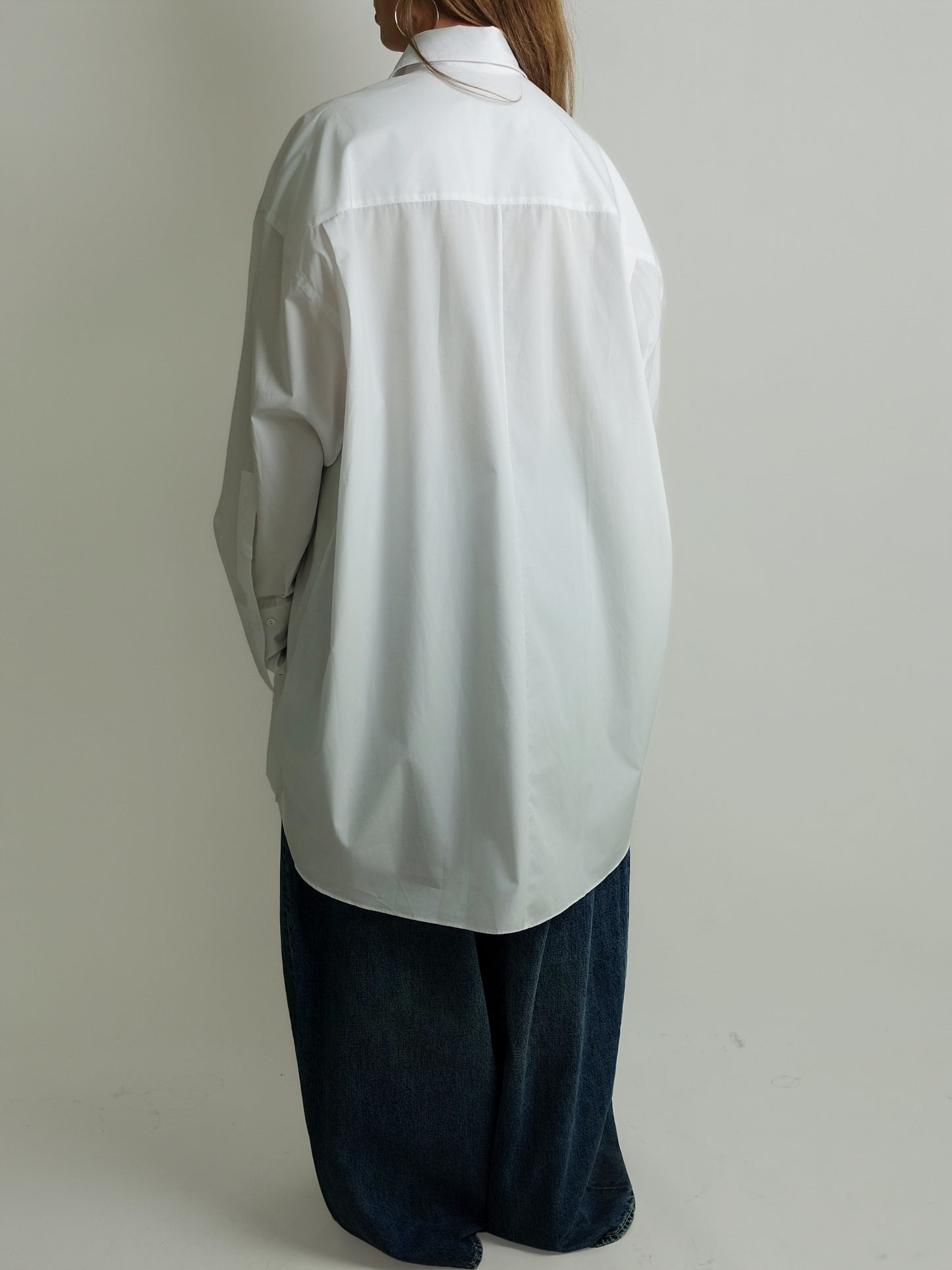 SHIRT DRESS COTTON WHITE