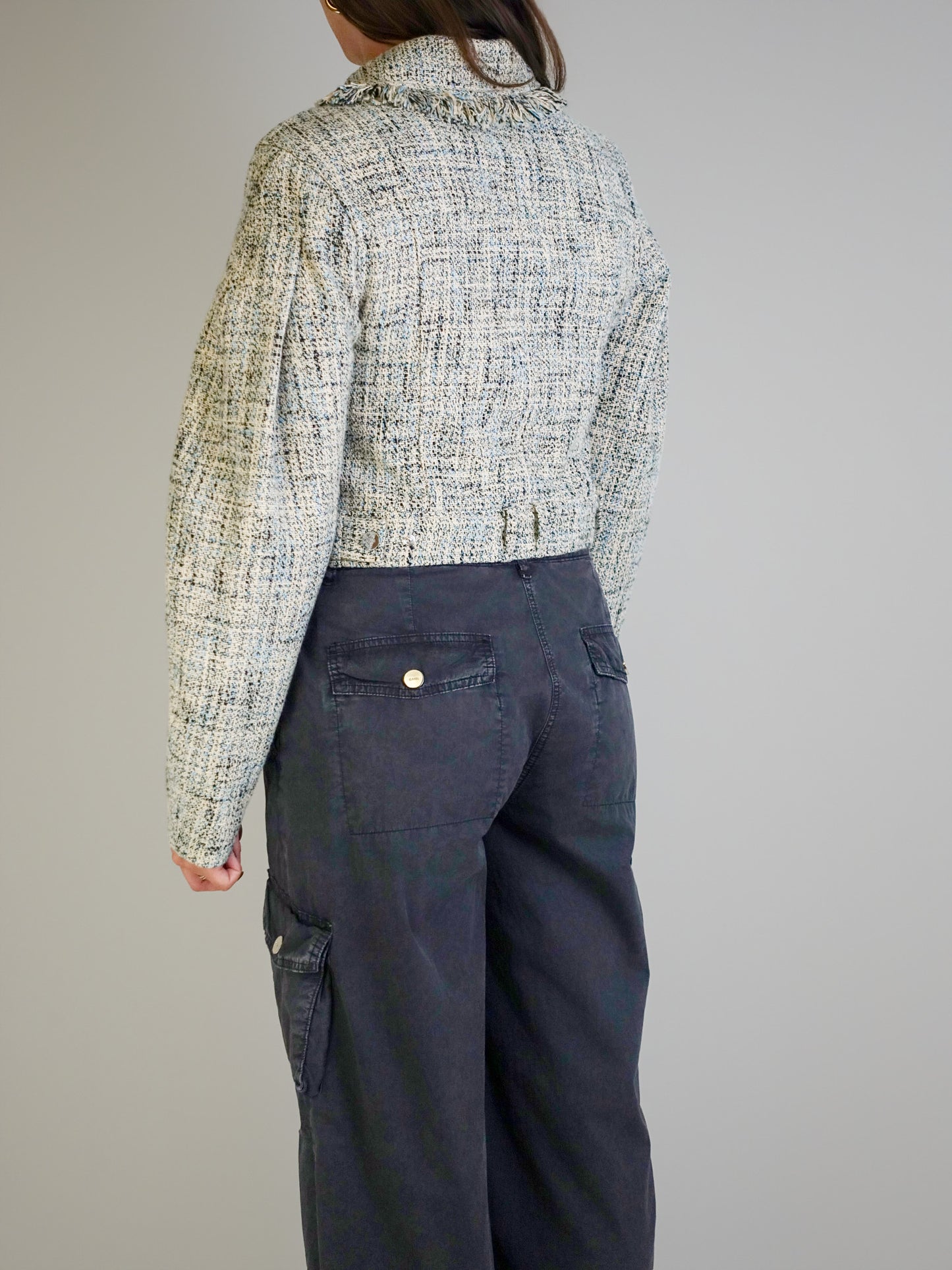 SUMMER TWEED JACKET ALASKAN BLUE