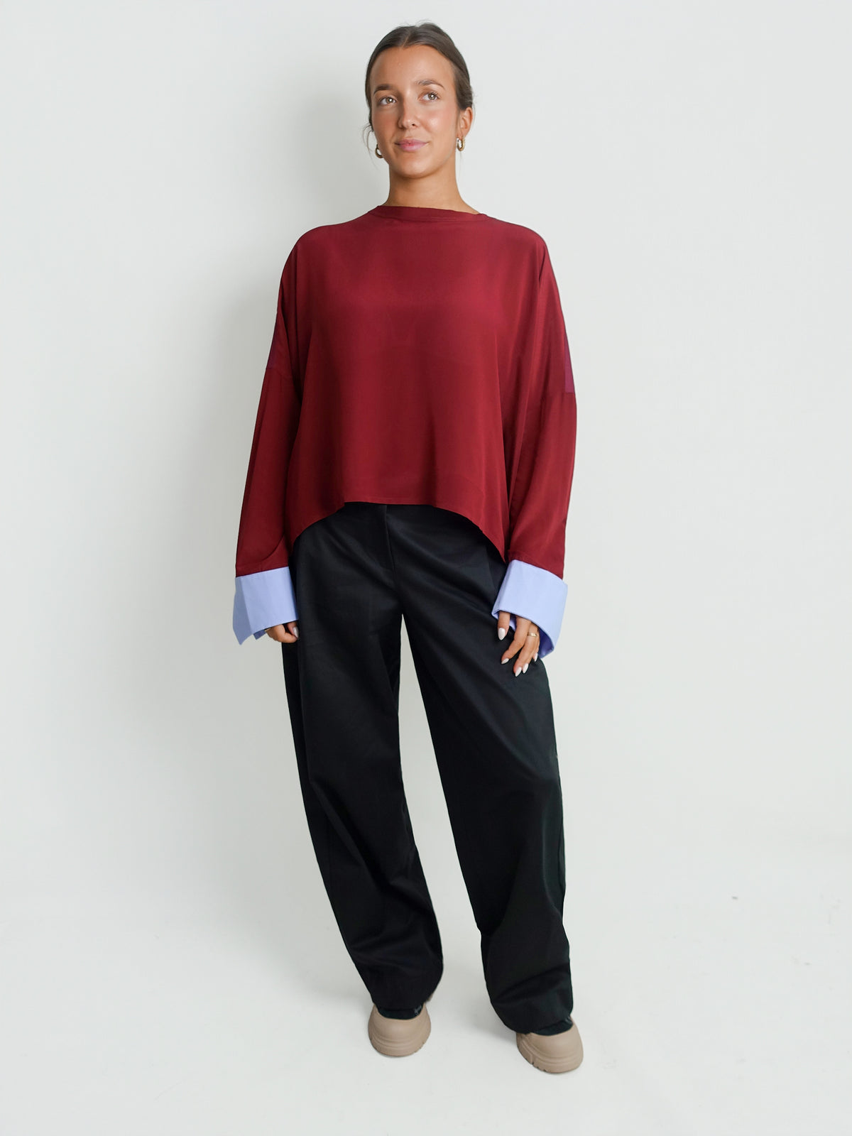 UMA SHIRT BORDEAUX
