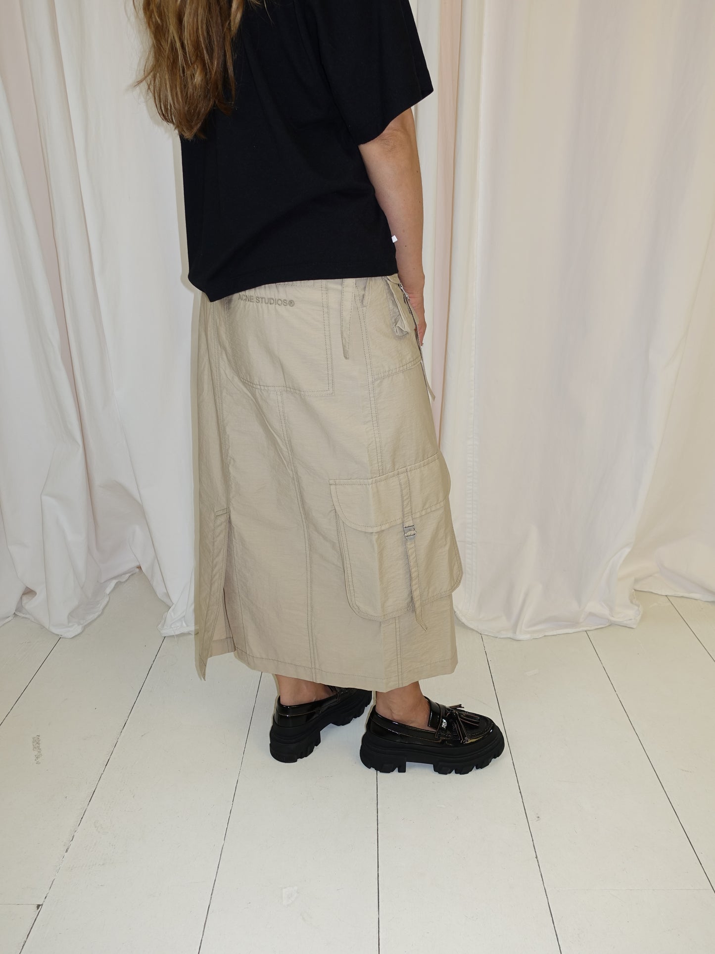MID SKIRT BEIGE
