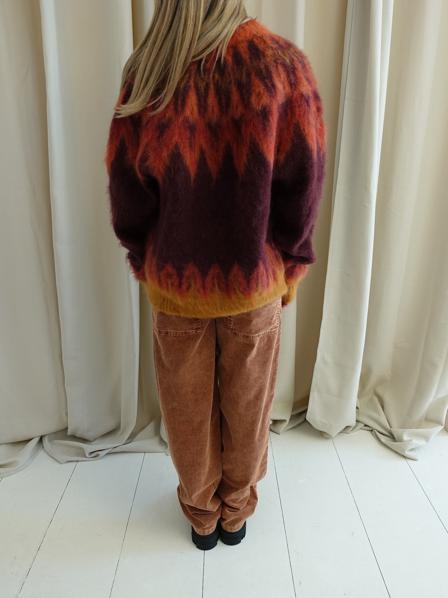 NATANIA PULLOVER BURGUNDY