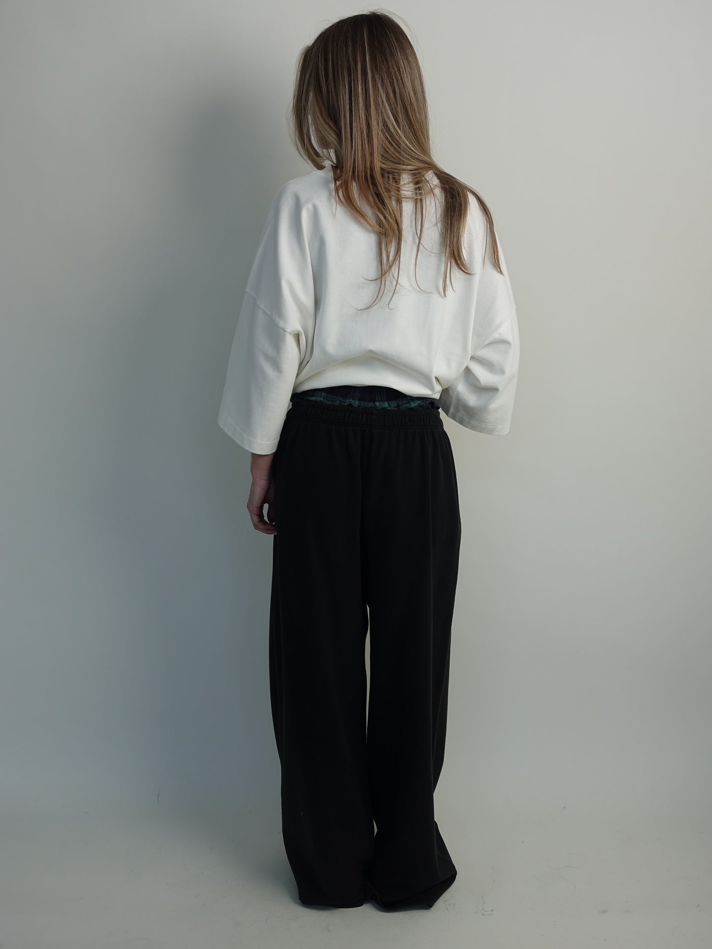 SWEATPANT BLACK/GREEN