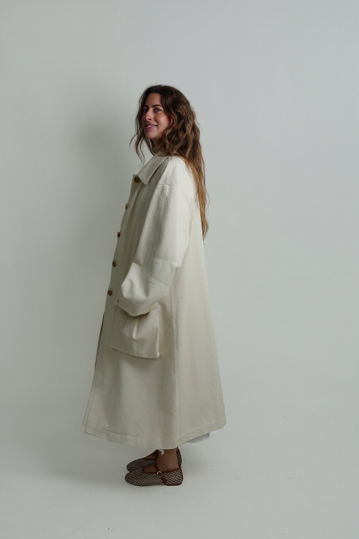 RONDERO B.L.GD 3300 W.W.COAT ECRU