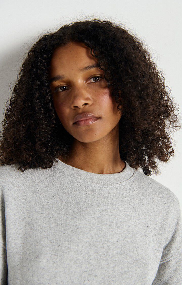 EVONA SWEATER GRIS CLAIR CHINE