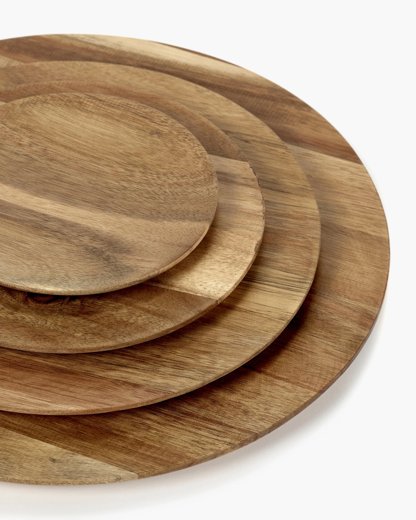WOODEN PLATE XL DUNES BROWN