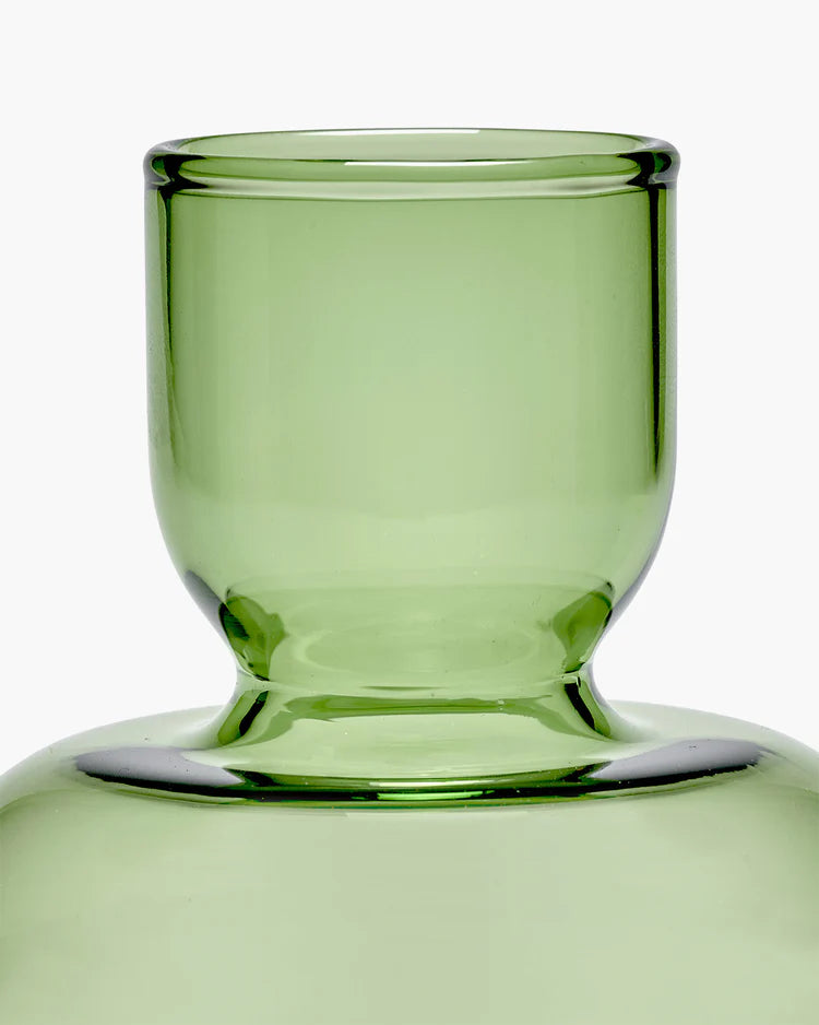 VASE GREEN BUBBLE GREEN