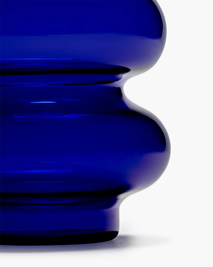 VASE BUBBLE BLUE