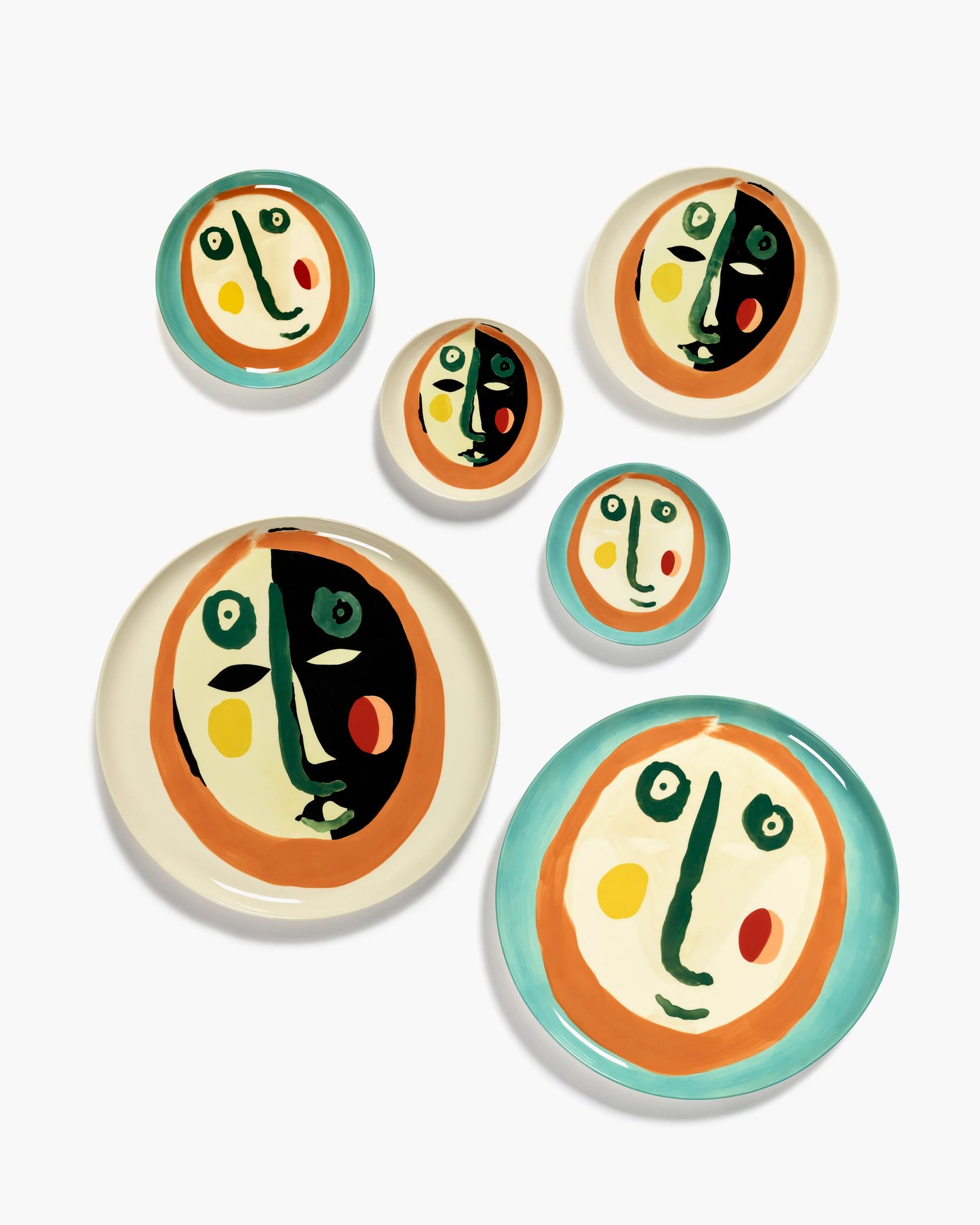 PLATE XS FACE N1 FEAST
