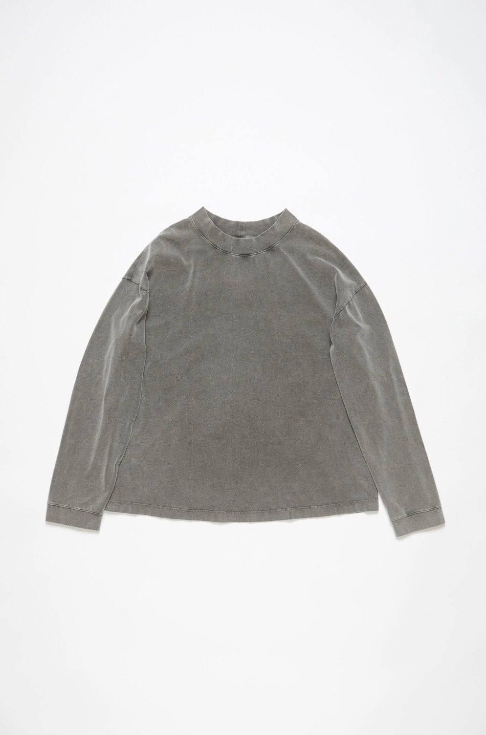 LONG SLEEVE T-SHIRT FADED BLACK