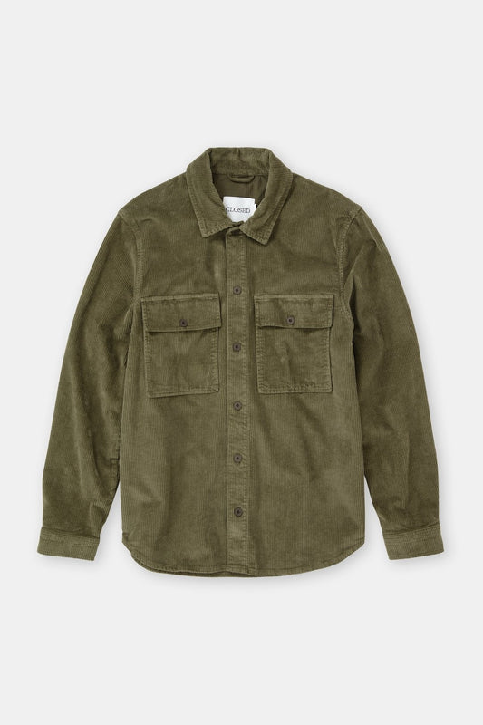 CLOSED UTILITY SHIRT INDUSTRIAL GREEN
