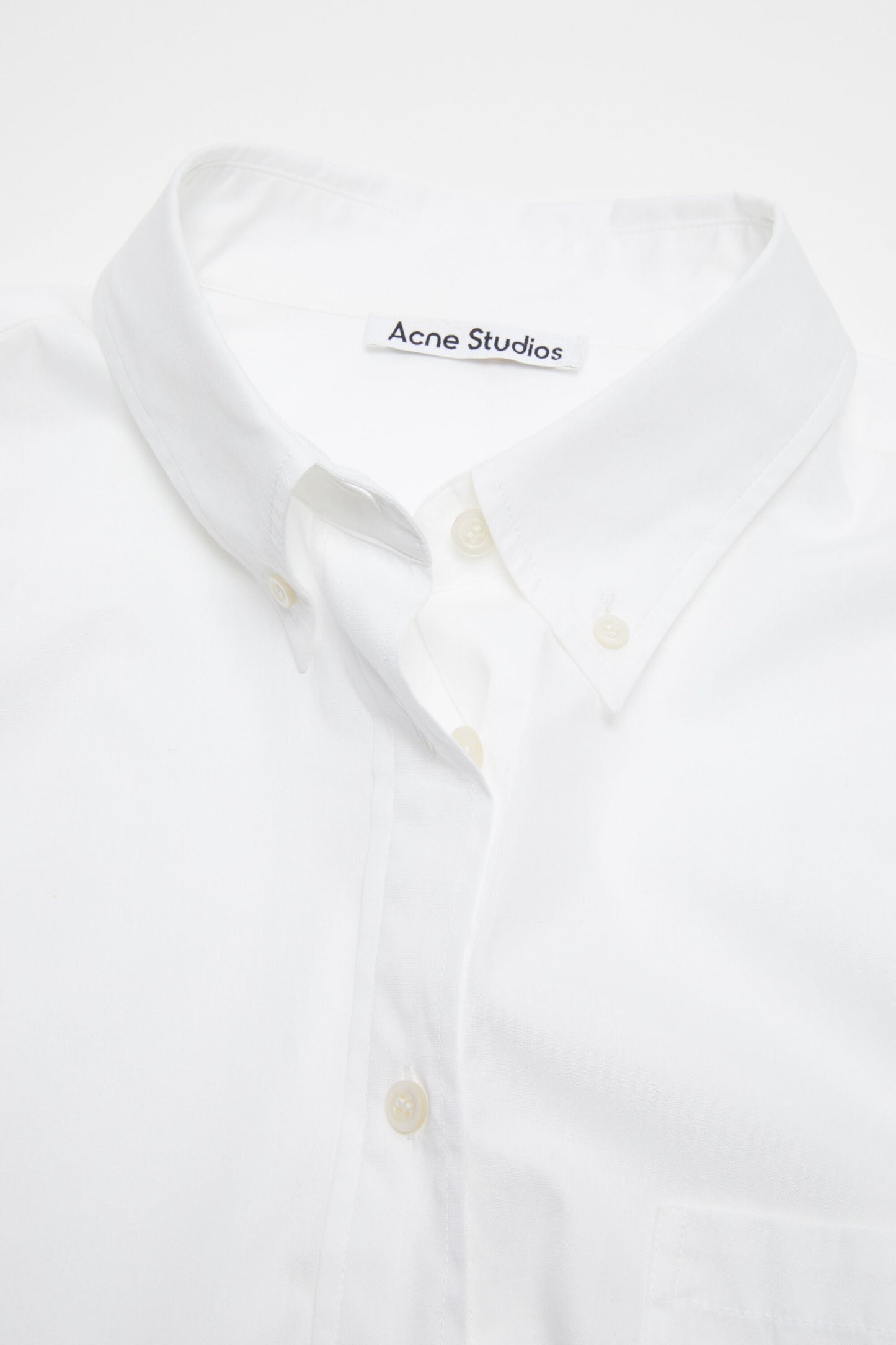 POCKET SIGNATURE BLOUSES WHITE