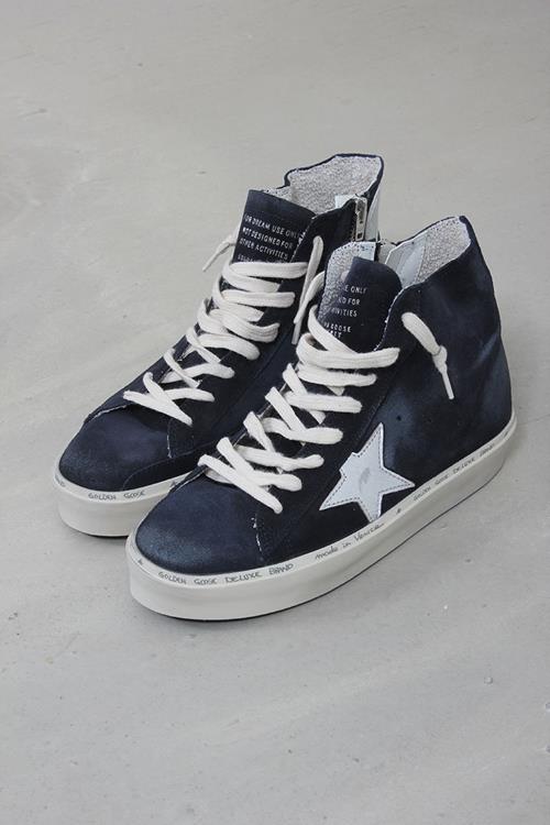 HI FRANCY SUEDE UPPER LAMINATED STAR BLUE/SILVER