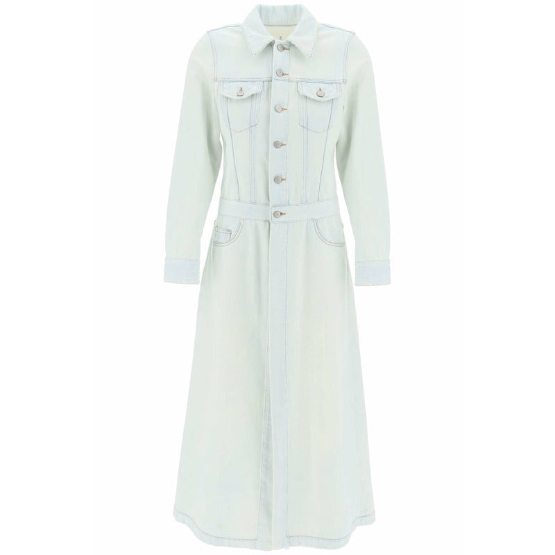 DENIM COAT LIGHT BLUE