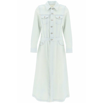 DENIM COAT LIGHT BLUE