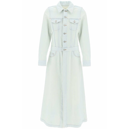 DENIM COAT LIGHT BLUE