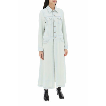 DENIM COAT LIGHT BLUE