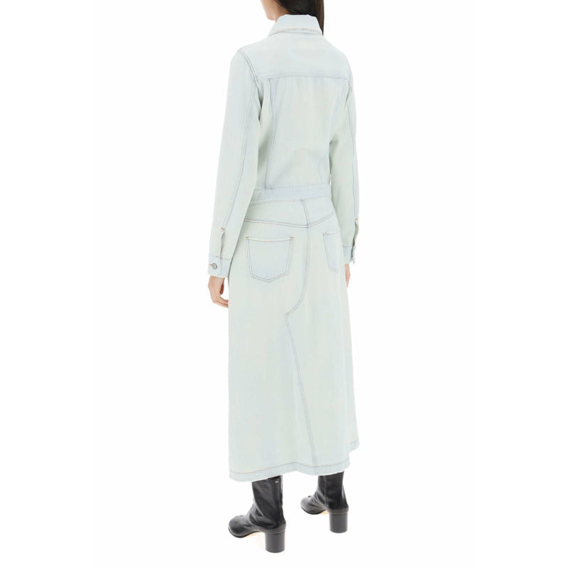 DENIM COAT LIGHT BLUE