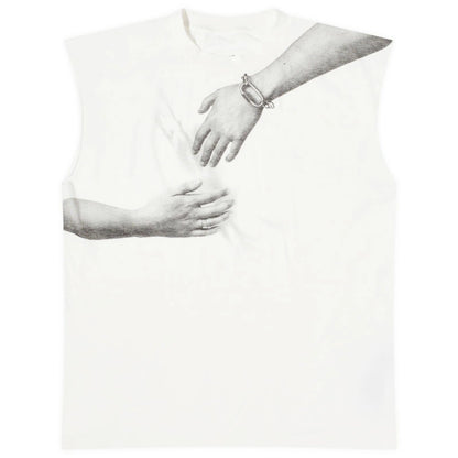 TANK TOP OFF WHITE MEN