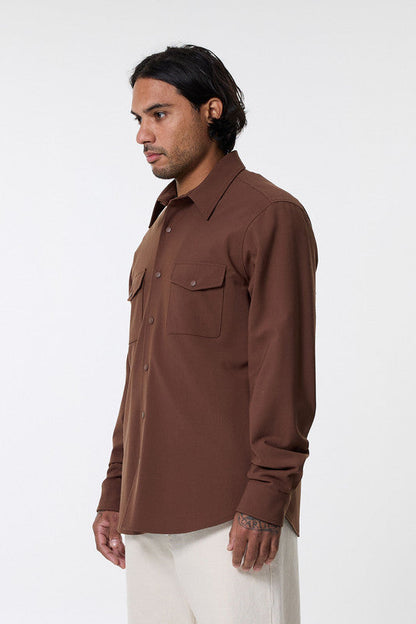 CAMICIA DOPPIA TOBACCO