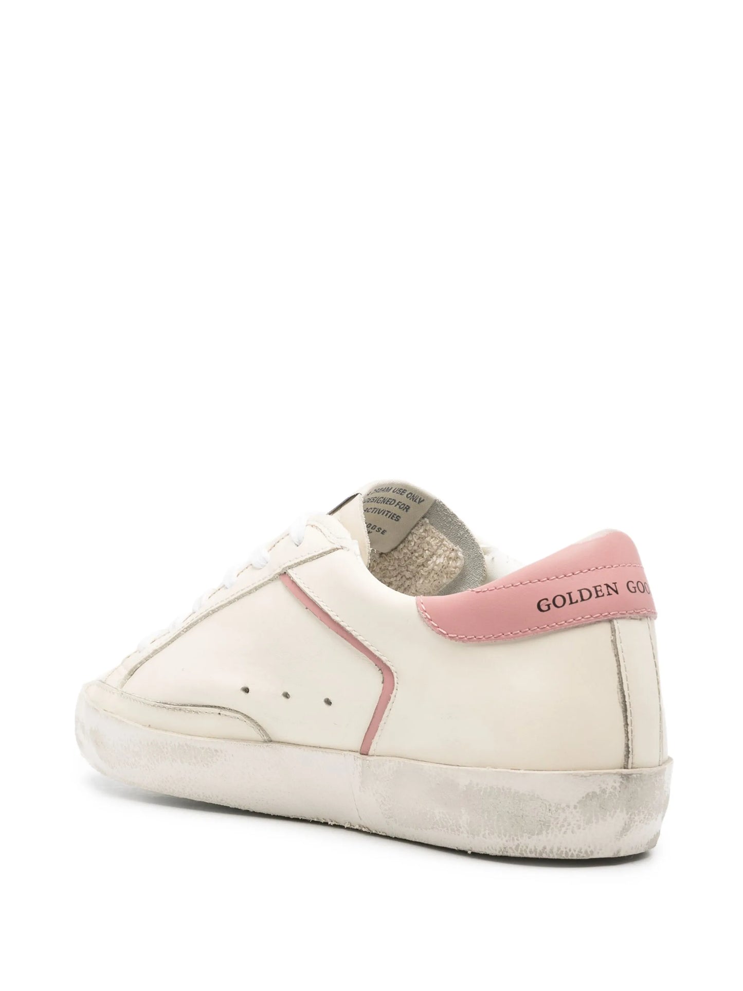 SUPER-STAR LEATHER UPPER SUEDE STAR LEATHER HEEL CREAM/SEEDPEARL/ASH ROSE