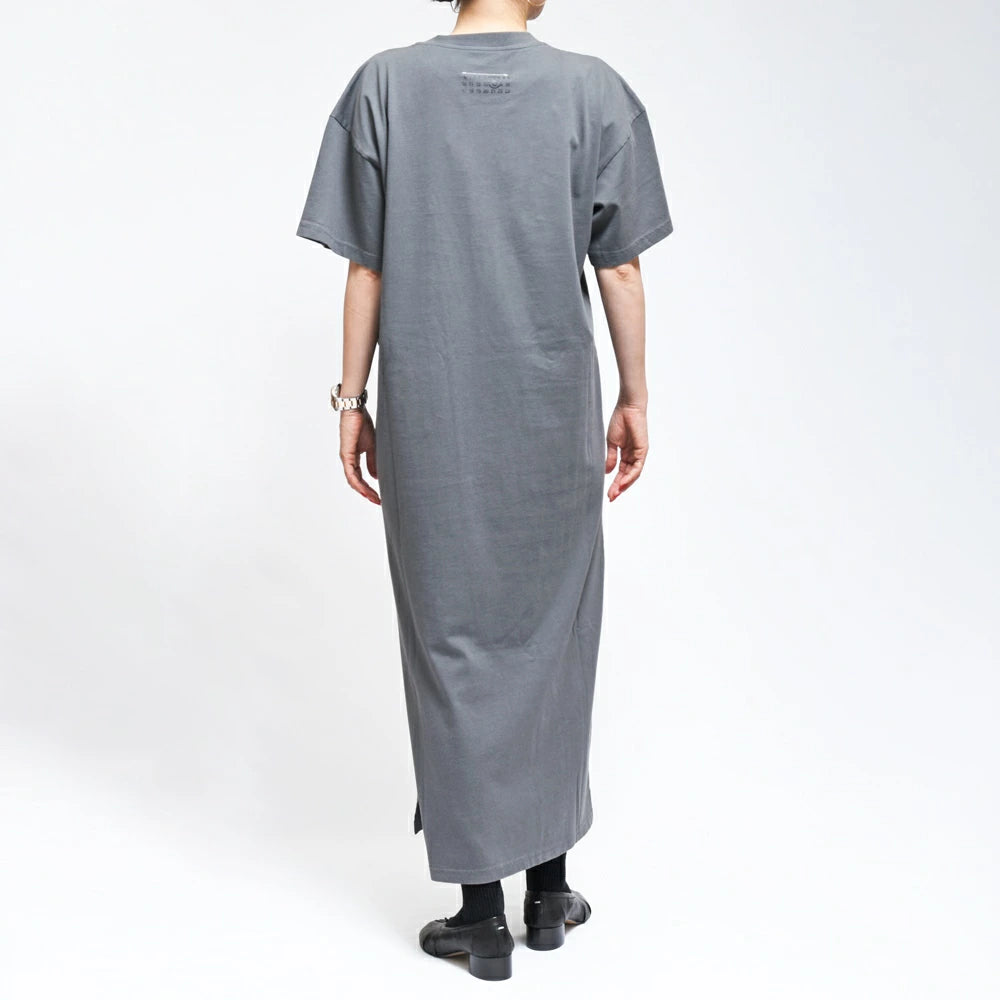 MIDI DRESS GREY