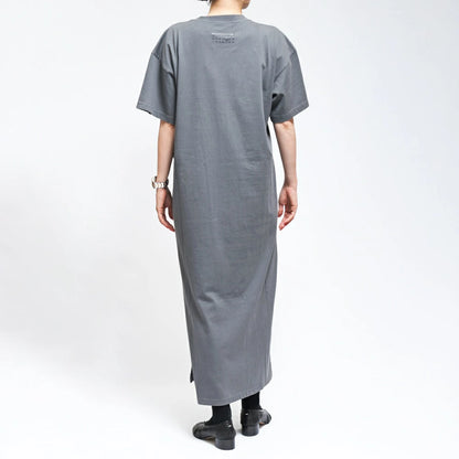 MIDI DRESS GREY