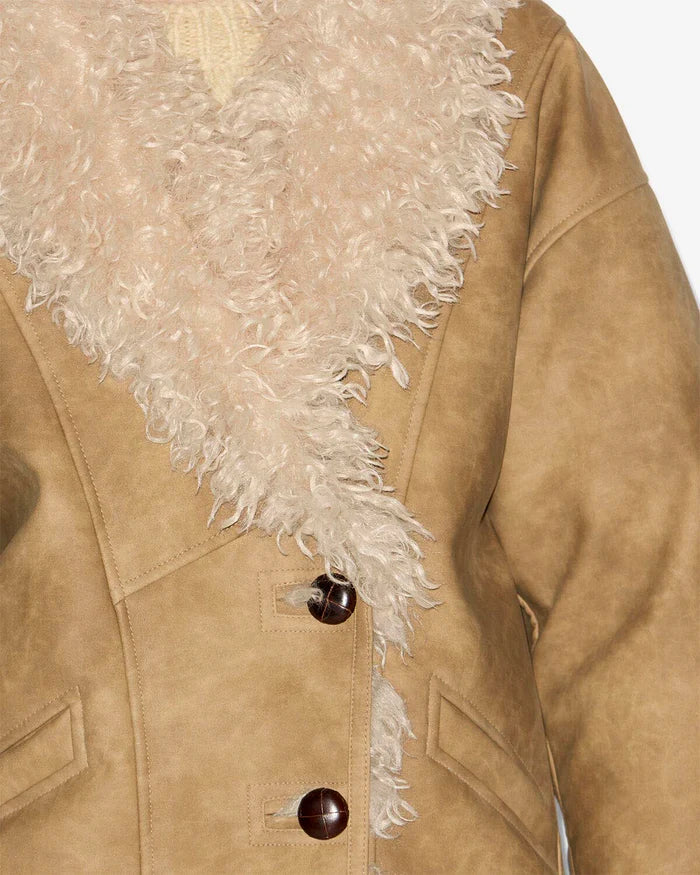 CLEA COAT TAUPE