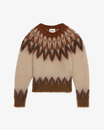 NATANIA PULLOVER RUST