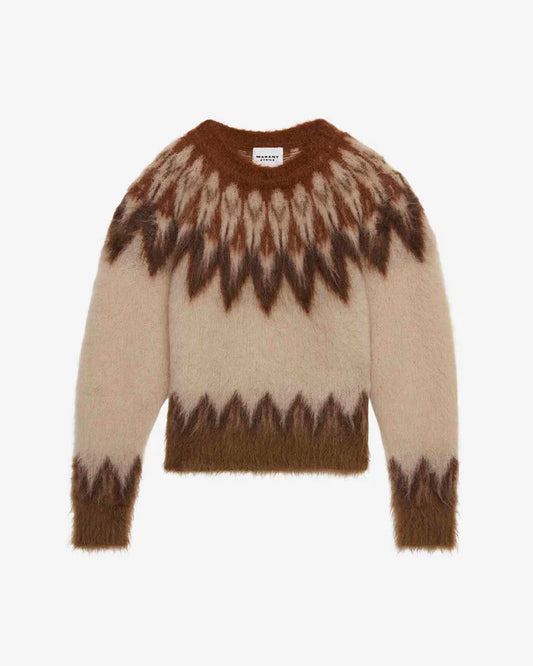 NATANIA PULLOVER RUST