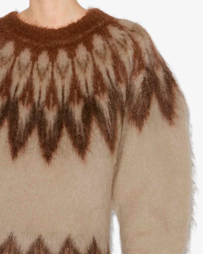 NATANIA PULLOVER RUST