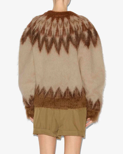NATANIA PULLOVER RUST