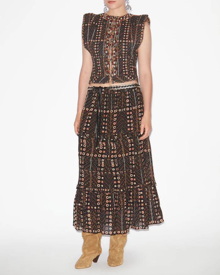 DIYA SKIRT FADED BLACK li