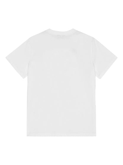 BASIC JERSEY CHERRY RELAXED T-SHIRT BRIGHT WHITE