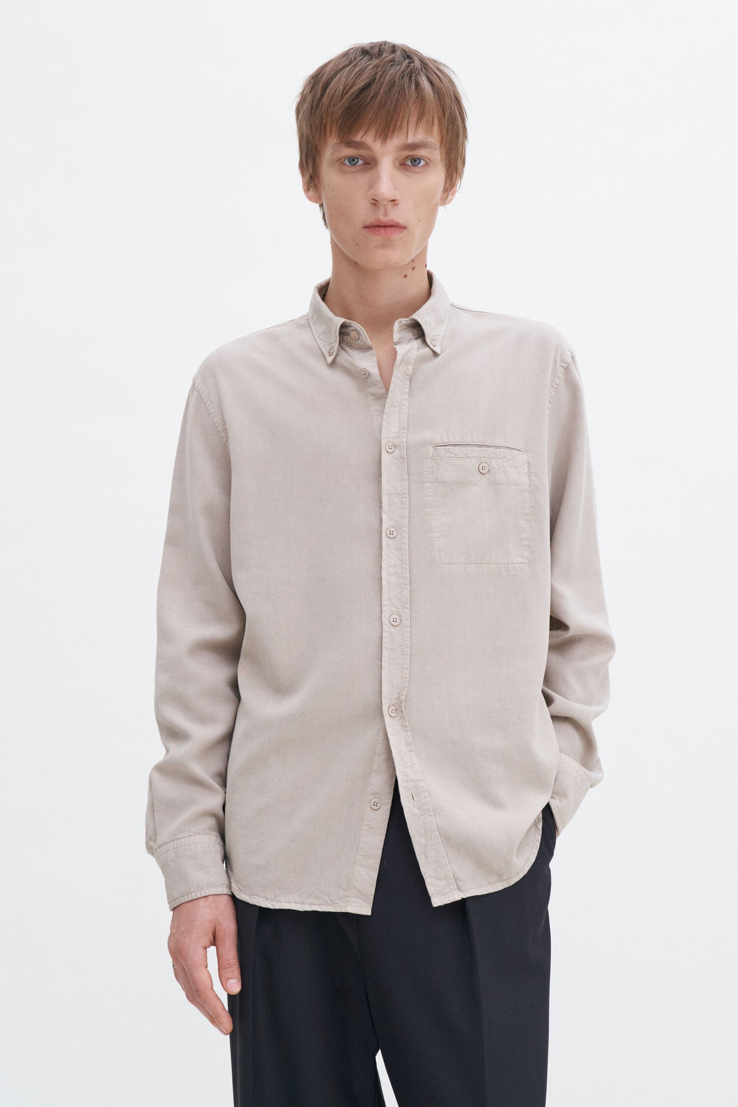 ZACHARY SHIRT FADED KHAKI