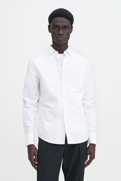 TIM OXFORD SHIRT WHITE