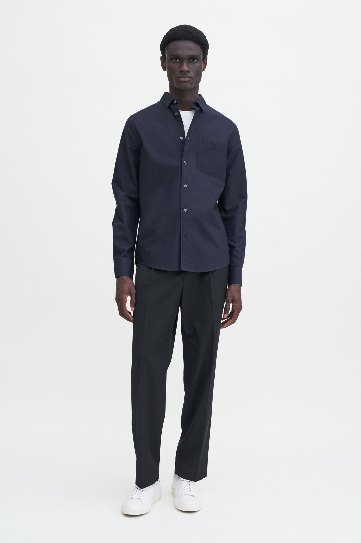 TIM OXFORD SHIRT NAVY