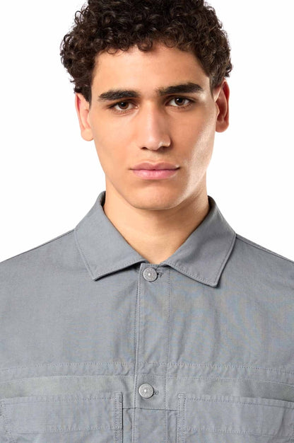 OVERSHIRT GREY GREEN V0066
