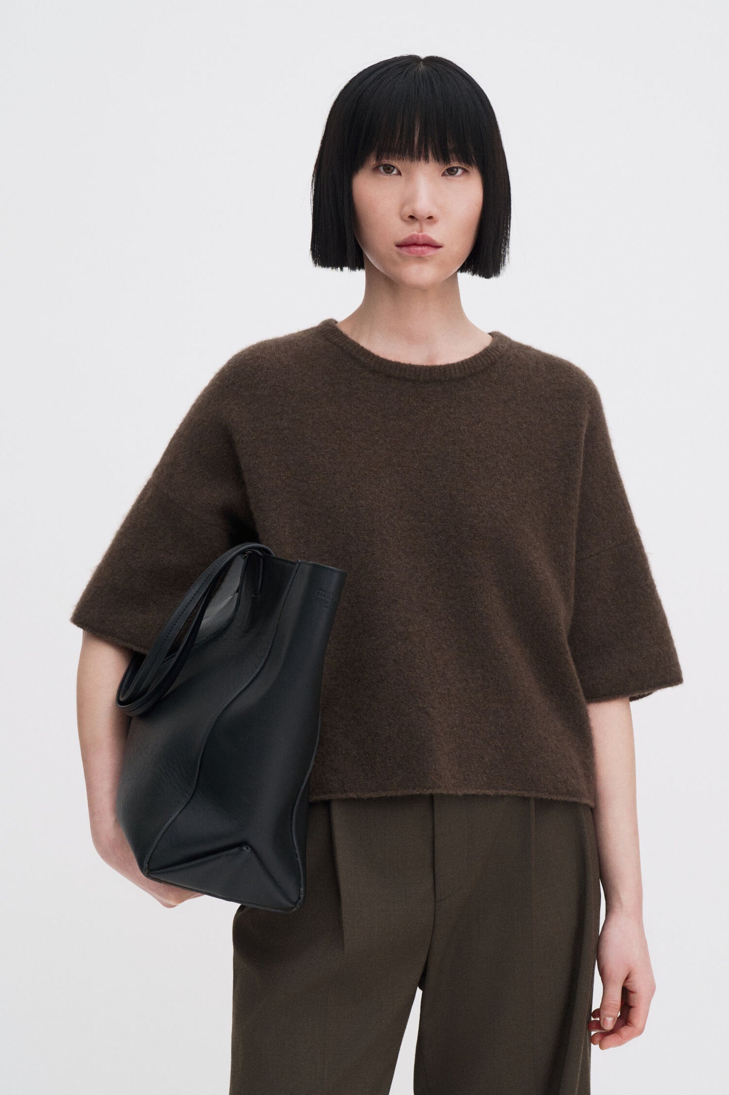 WOOL YAK TEE DRIFTWOOD